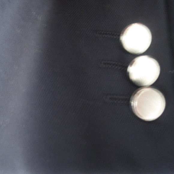 Conti di Roma Hand Painted Black Wool Blazer 10-12 - Picture 8 of 8